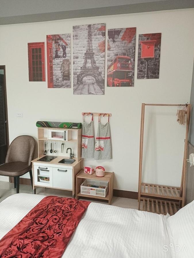 Happy Life B&B Donggang Bagian luar foto